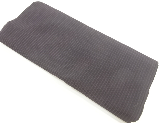 JAPANESE KIMONO / ANTIQUE ARAIHARI FOR KIMONO / WOVEN STRIPE